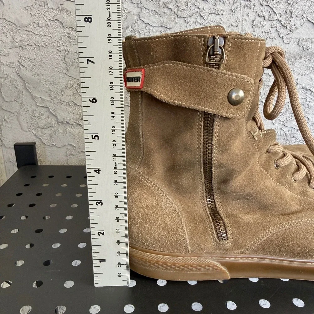 Hunter Suede Ankle Boots Mens 11 Beige Sout 1015 Outdoor Classic Original‎